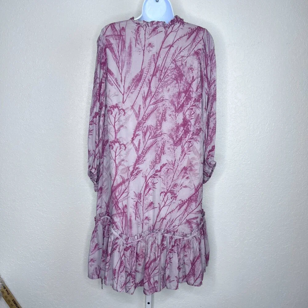 All Saints Arieta Grasmere Dress 6 whimsical fairycore cottagecore‎ flowy mini